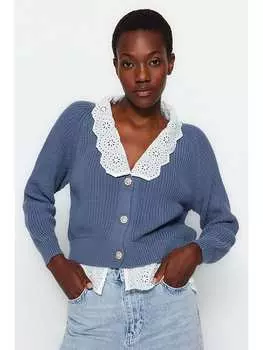 Кардиган trendyol, синий