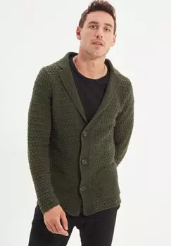 Кардиган Trendyol, зеленый