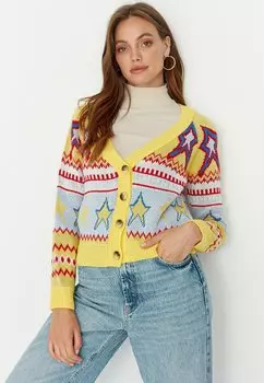 Кардиган Trendyol, желтый