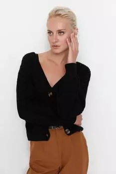 Кардиган TRENDYOLMLLA, черный