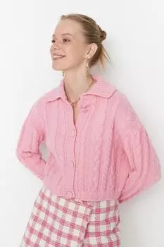 Кардиган TRENDYOLMLLA, розовый