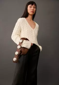 Кардиган TRENZI Mango, кремовый