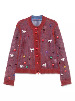 Кардиган Trip Trip Chopova Lowena, красный