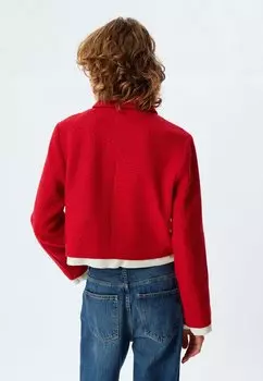 Кардиган TWEED CLASSIC Koton, красный