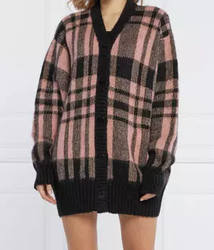 Кардиган Twin-Set Comfort Fit, розовый