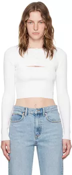 Кардиган Twinset Alexander Wang, белый