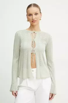 Кардиган Twinset, зеленый