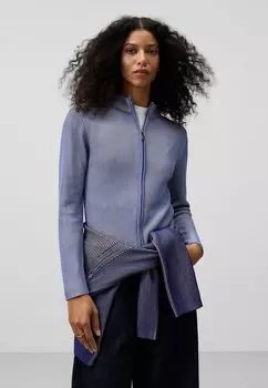 Кардиган TWO-TONE ADOLFO DOMINGUEZ, синий