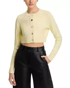 Кардиган укороченный Kathy TOCCIN, слоновая кость/кремовый