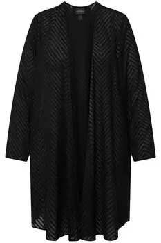 Кардиган Ulla Popken Blusenjacke, черный