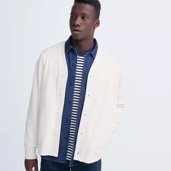 Кардиган Unisex Uniqlo, молочный