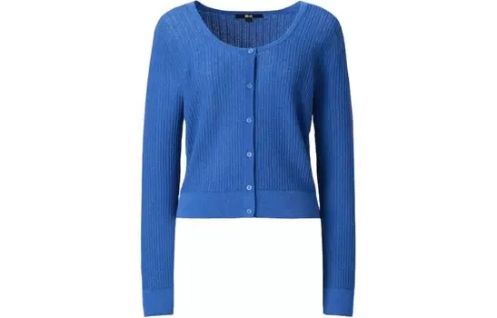 Кардиган Uniqlo, синий