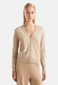 Кардиган United Colors of Benetton, бежевый