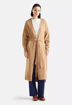 Кардиган United Colors of Benetton, коричневый