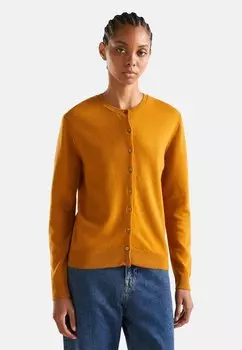 Кардиган United Colors of Benetton, коричневый