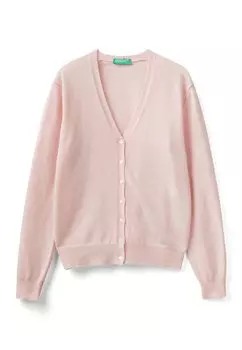 Кардиган United Colors of Benetton, розовый