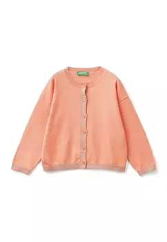 Кардиган United Colors of Benetton, розовый