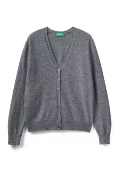 Кардиган United Colors of Benetton, серый