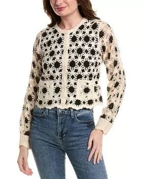 Кардиган Уолтера Бейкера Брука Walter Baker, белый