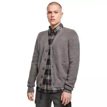 Кардиган Urban Classics Chunky, серый
