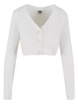 Кардиган Urban Classics Gestrickte Strickjacke, белый