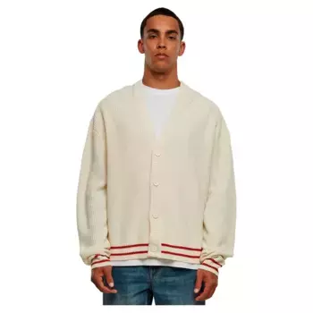 Кардиган Urban Classics Sporty Box, бежевый