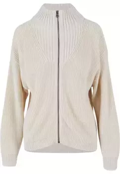 Кардиган URBAN CLASSICS " Urban Classics Ladies Knitted Zip Cardigan", цвет Sand
