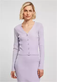 Кардиган URBAN CLASSICS " Urban Classics Ladies Short Knit Cardigan", цвет Lilac