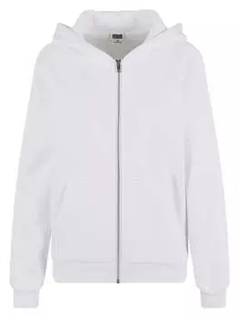 Кардиган Urban Classics Zip-Kapuzenpullover, белый