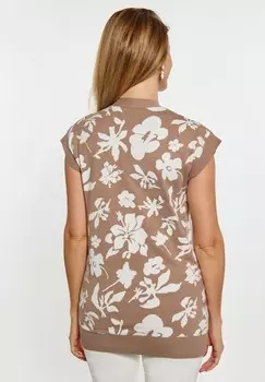 Кардиган usha, серо-коричневый