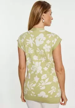 Кардиган usha, светло-зеленый