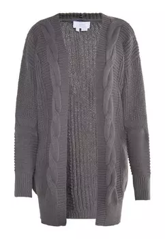 Кардиган usha WHITE LABEL Knit Cardigan Teylon, темно-серый