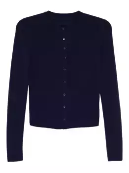 Кардиган узкого кроя JNBY, синий