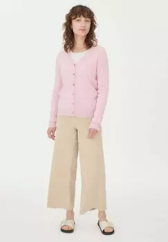 Кардиган V AUSSCHNITT MIT KNPFEN GOBI Cashmere, светло-розовый