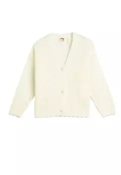Кардиган V NECK BUTTON CLOSURE SOFT TOUCH LONG SLEEVE Koton, цвет ecru
