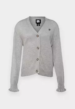 Кардиган V NECK CARDIGAN DKNY, серый