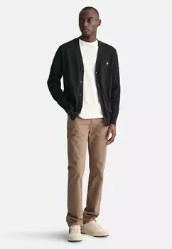 Кардиган V-NECK GANT, черный