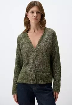 Кардиган V-NECK LONG SLEEVE BUTTONED Jimmy Key, хаки