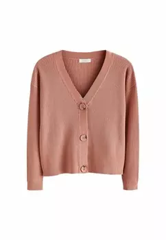 Кардиган V-Neck Regular Fit Next, розовый