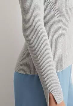 Кардиган V-NECK-SLIM Marc O'Polo, цвет Mottled Grey
