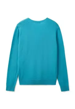 Кардиган V-NECK United Colors of Benetton, синий