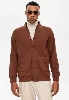 Кардиган V-образный вырез Antioch, коричневый