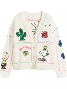 Кардиган Vacation из коллаборации со Snoopy Peanuts Chinti & Parker, нейтральный