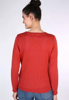 Кардиган VALI Sorgenfri Sylt, светло-красный
