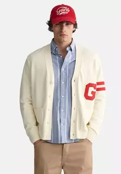 Кардиган VARSITY CARDIGAN GANT, цвет Cream