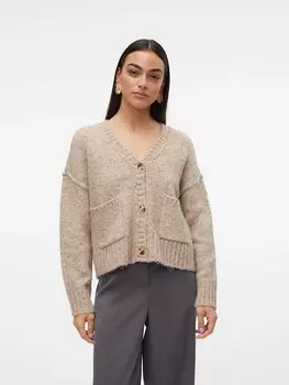 Кардиган Vero Moda Cardigan, бежевый