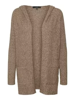 Кардиган Vero Moda Curve Knit Cardigan DOFFY, коричневый