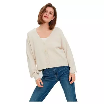 Кардиган Vero Moda Doffy Button, бежевый