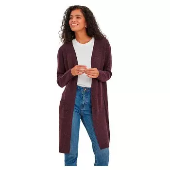 Кардиган Vero Moda Doffy Long, коричневый