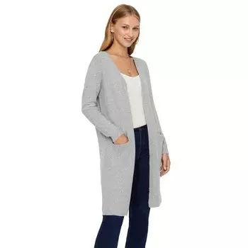 Кардиган Vero Moda Doffy Open Noos, серый